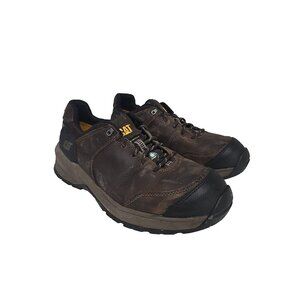 Caterpillar Men's Streamline 2.0 CTCP Leather Athletic Safety Shoe Brown 9.5W